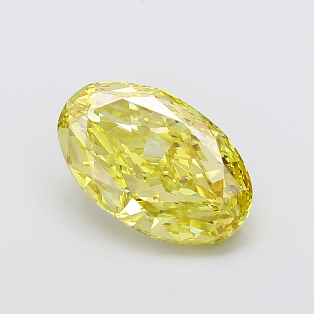 Oval 7.50ct Fancy Intense Yellow VS1