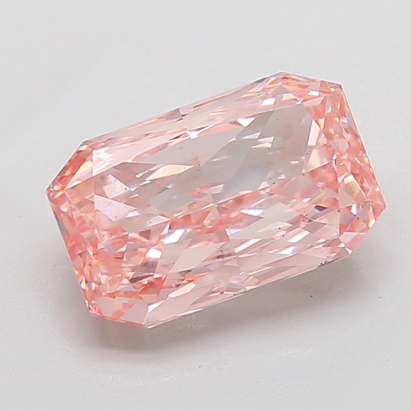 Radiant 5.02ct Fancy Vivid Pink VS1