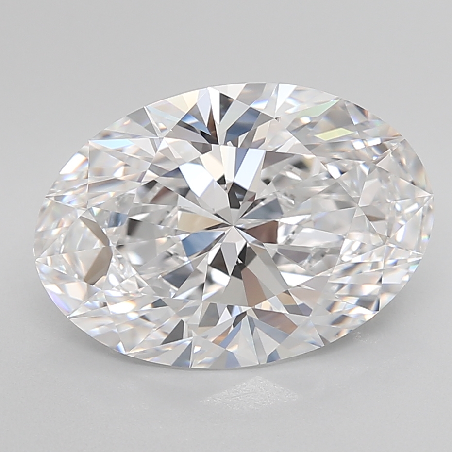 Oval 5.07ct D FL