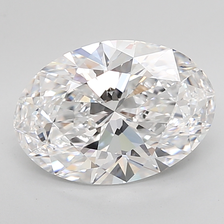 Oval 4.50ct D IF