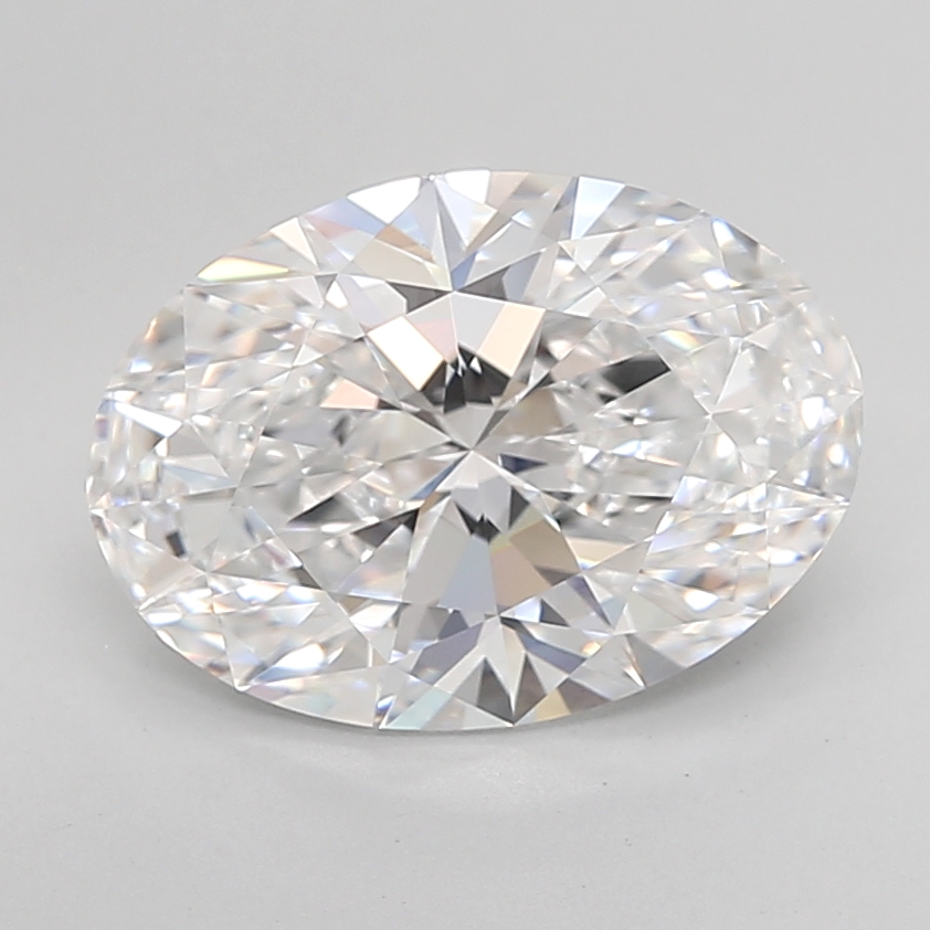 Oval 4.50ct D IF