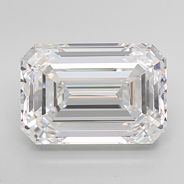 Emerald cut 4.47ct D VVS1