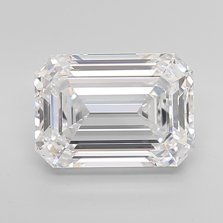 Emerald cut 4.27ct D IF