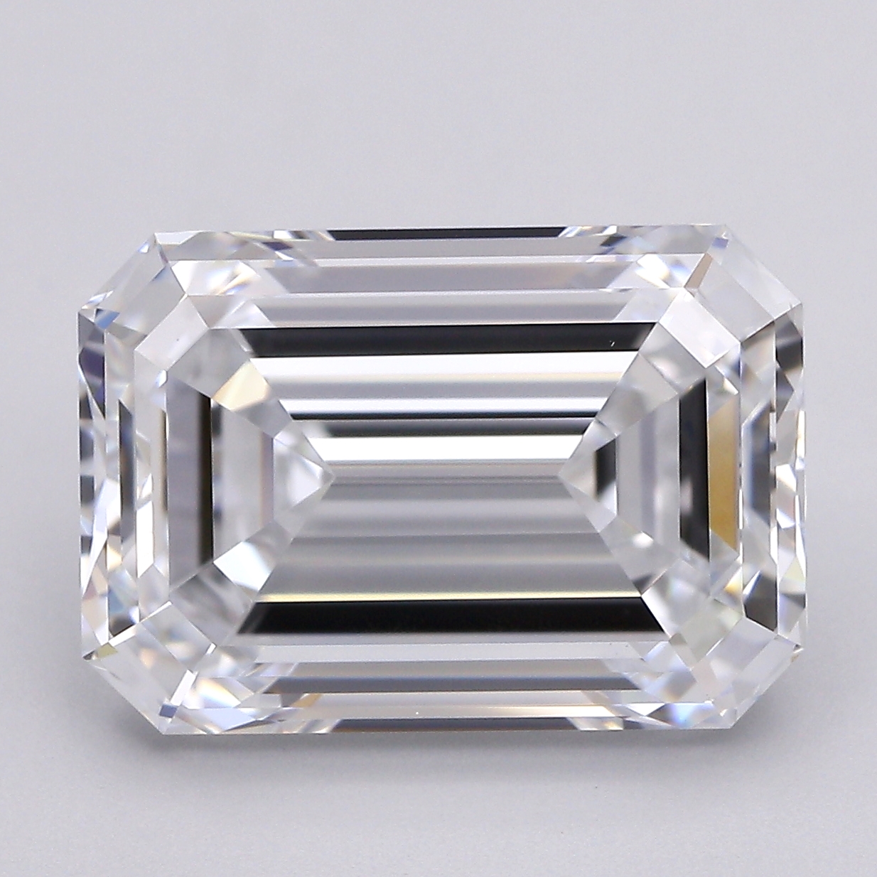 Emerald cut 4.04ct E IF