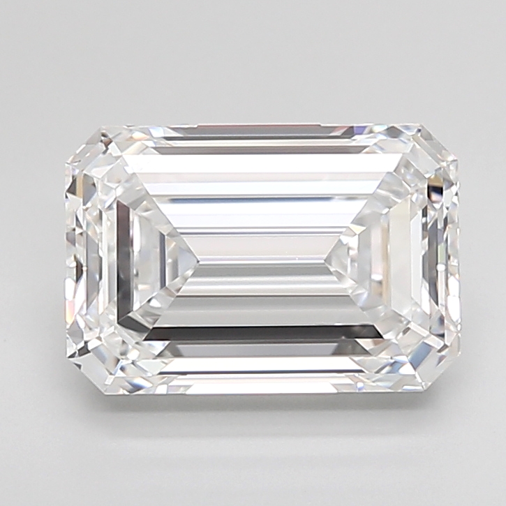 Emerald cut 4.03ct D FL