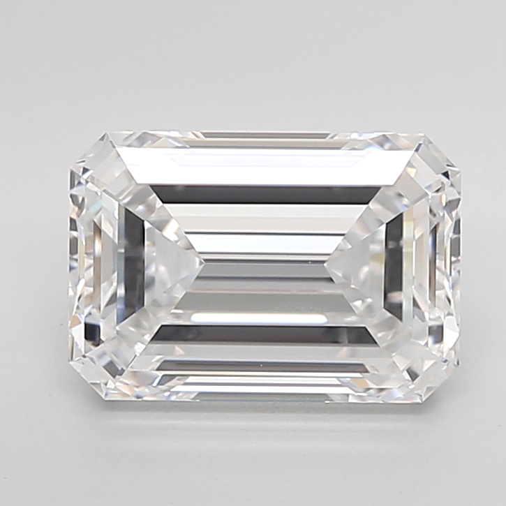 Emerald cut 4.03ct D IF