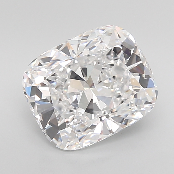 Cushion 4.10ct D IF