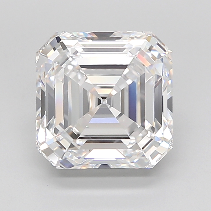 4.68ct Asscher D IF IGI