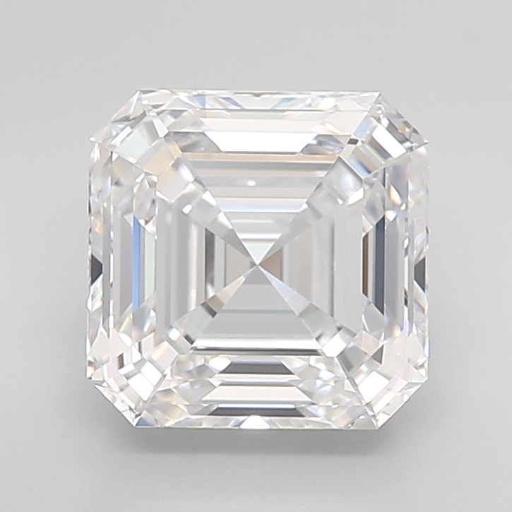 4.25ct Asscher D IF IGI