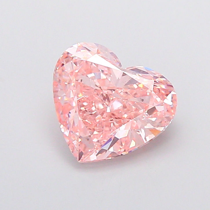 Heart 4.03ct Fancy Vivid Pink VS2