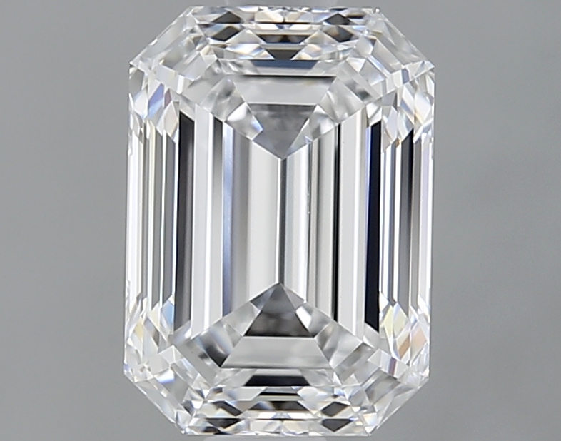 1.55 ct. emerald Lab Grown Diamond front image