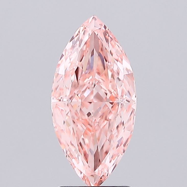 2.5ct Marquise Fancy Vivid Pink VS1 IGI