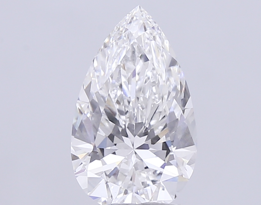 Pear 4.60ct F VVS1