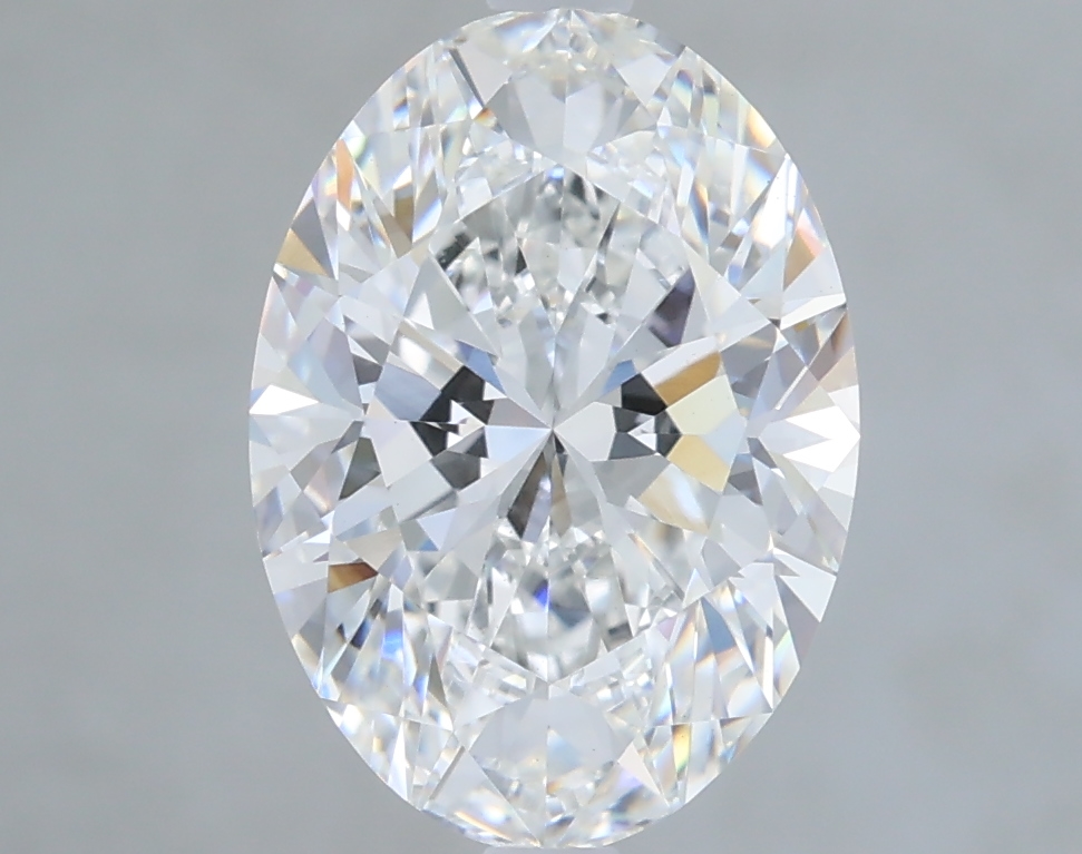3.07 carat e VVS2 EX Cut IGI oval diamond