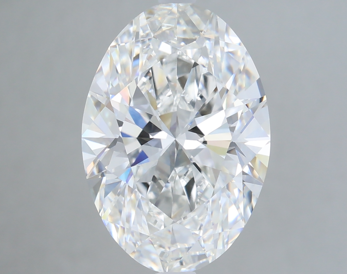 5.01 ct. oval Lab Grown Diamond front image