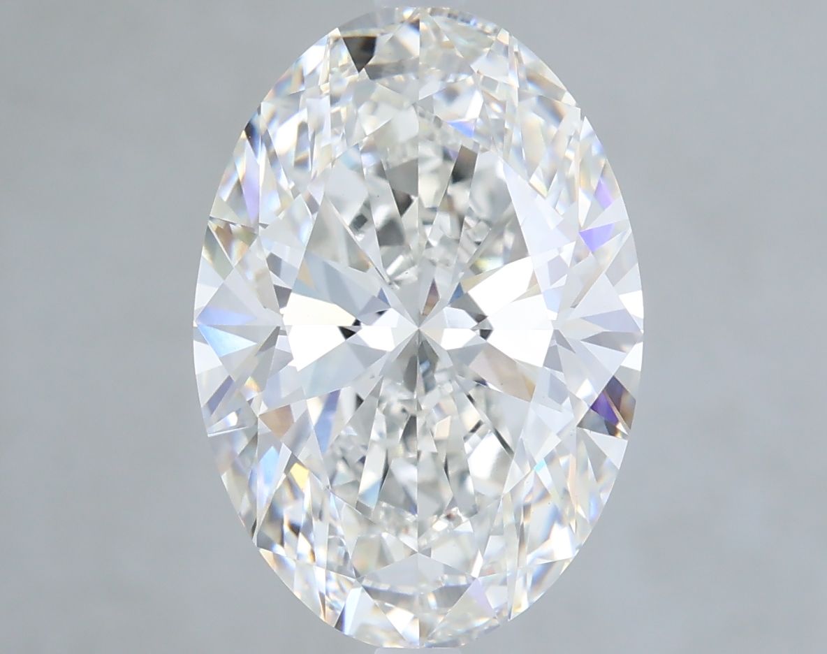 5.08 ct. oval Lab Grown Diamond front image