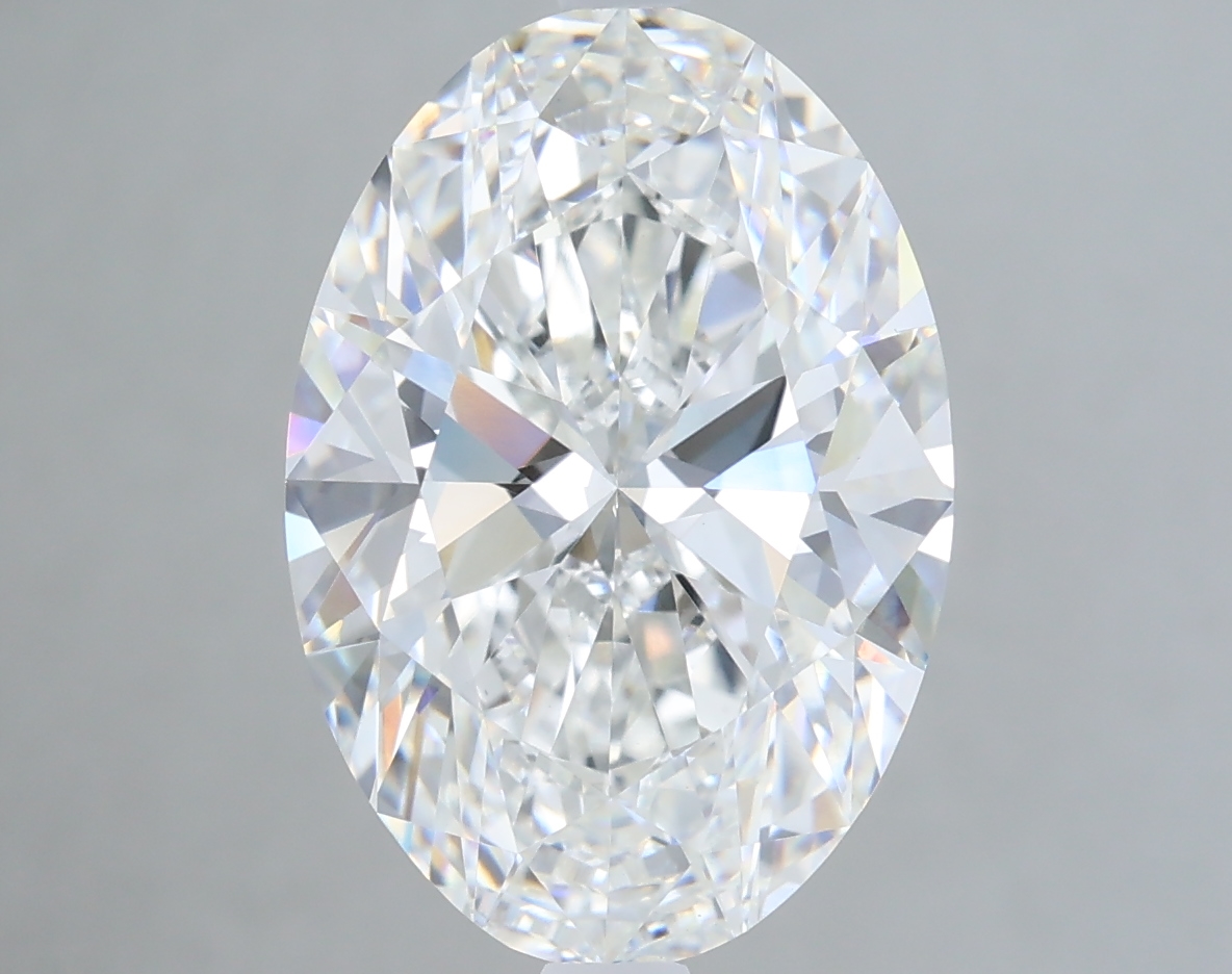 5.07 ct. oval Lab Grown Diamond front image