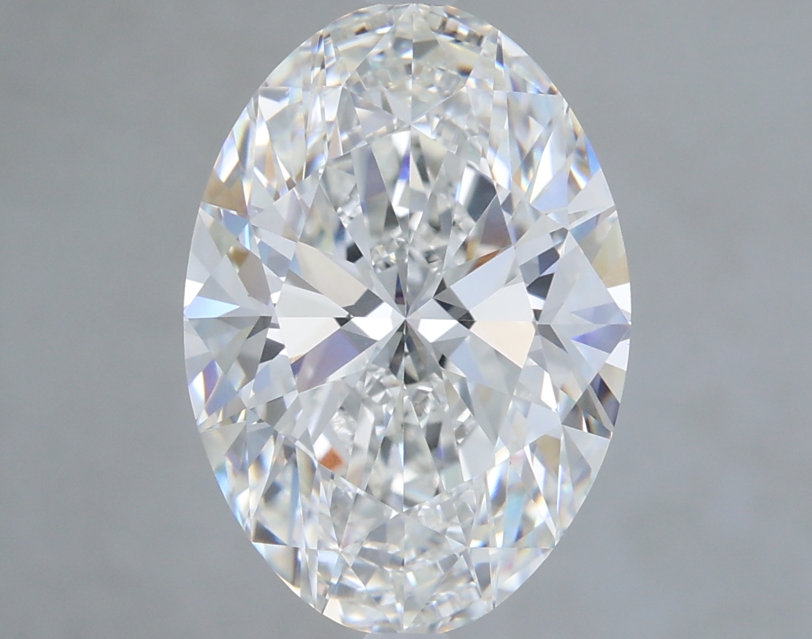 5.02 ct. oval Lab Grown Diamond front image