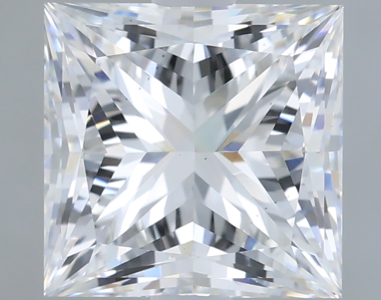 2.08 ct. princess Lab Grown Diamond front image