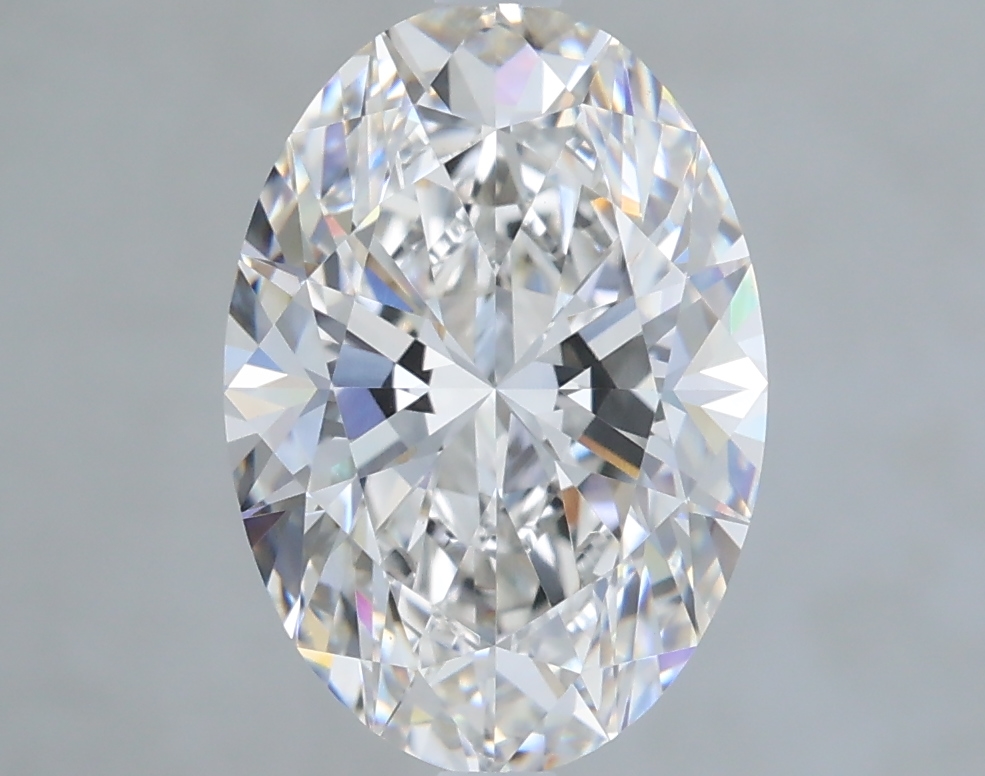 3.08 ct. oval Quartze Split Bail Pendant in 9Ct rose gold diamond image
