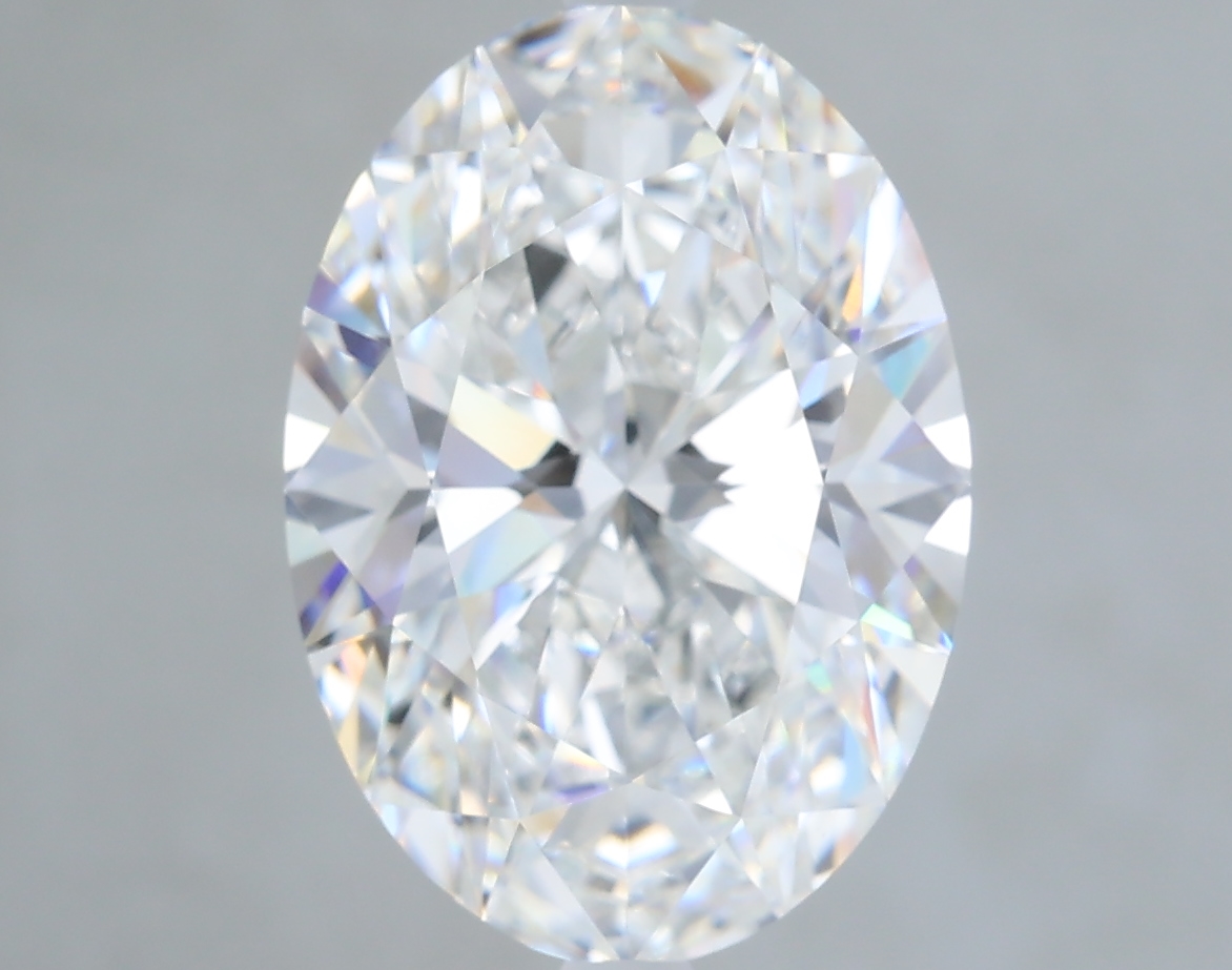5.06 ct. oval Lab Grown Diamond front image