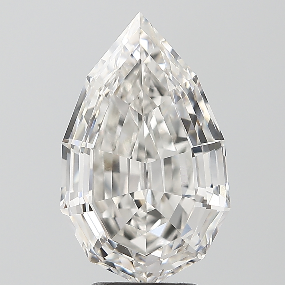 Pear Step 5.04ct F VS1