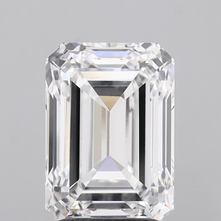 3ct Emerald · D · VVS2 · IGI