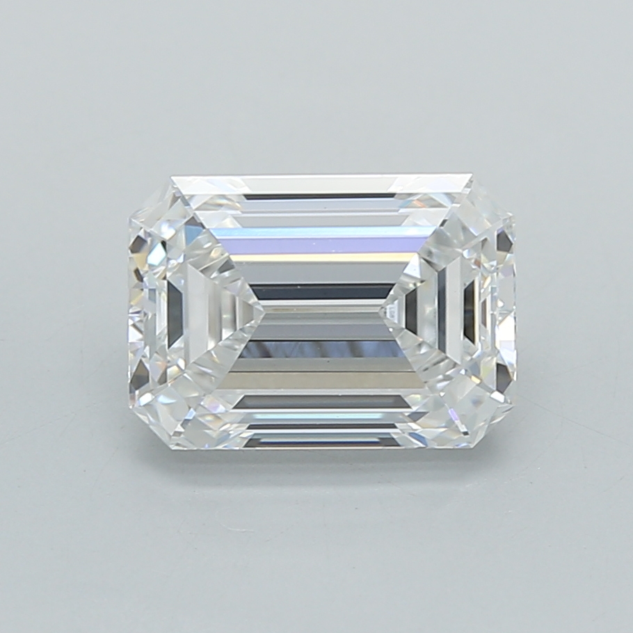 2.05ct Emerald · E · VVS2 · IGI