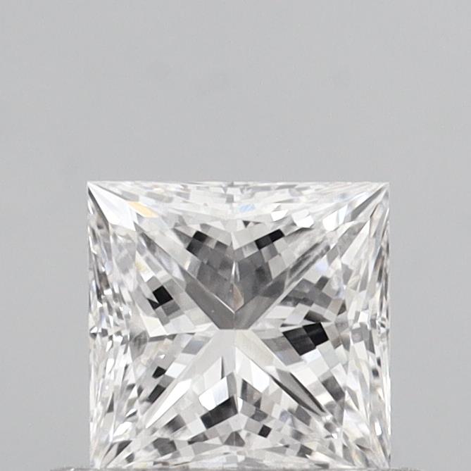 0.61 ct. princess Lab Grown Diamond front image