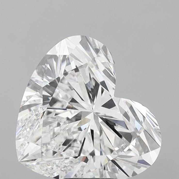 Heart 7.05ct E VVS2