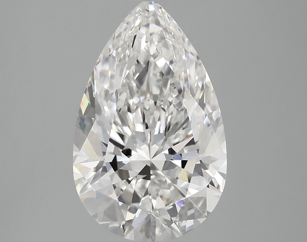 2.90ct Pear Lab-Grown Diamond · E/VVS2