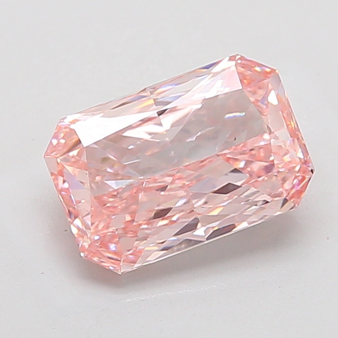 Radiant 4.03ct Fancy Vivid Pink VS1
