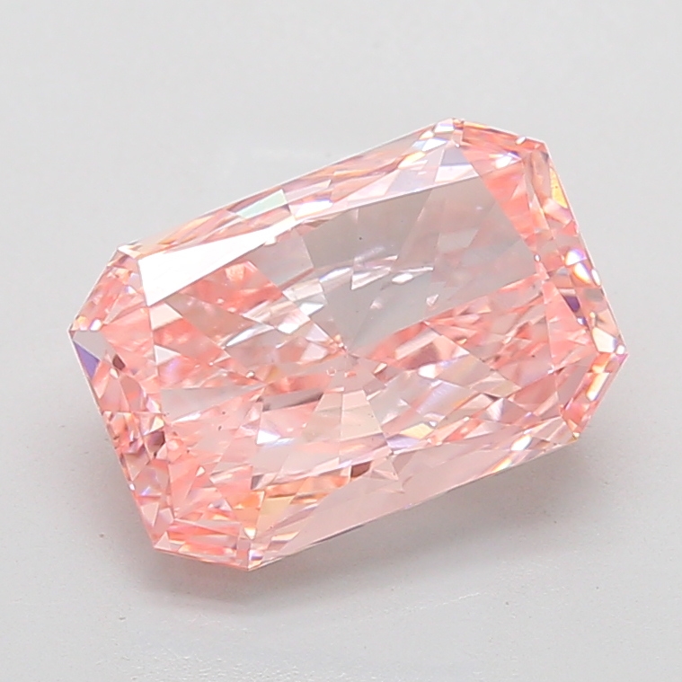 Radiant 6.00ct Fancy Vivid Pink VS2