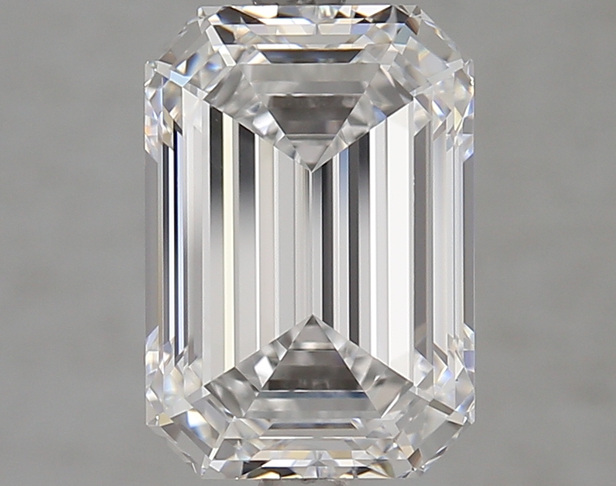 Emerald cut 4.16ct D IF