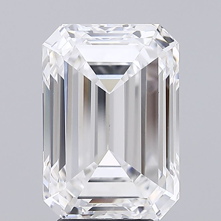 6.01ct Emerald · D · VVS2 · IGI