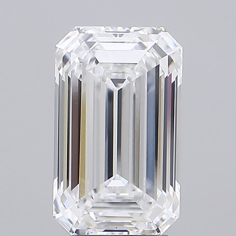 4.03ct Emerald · D · VVS1 · IGI
