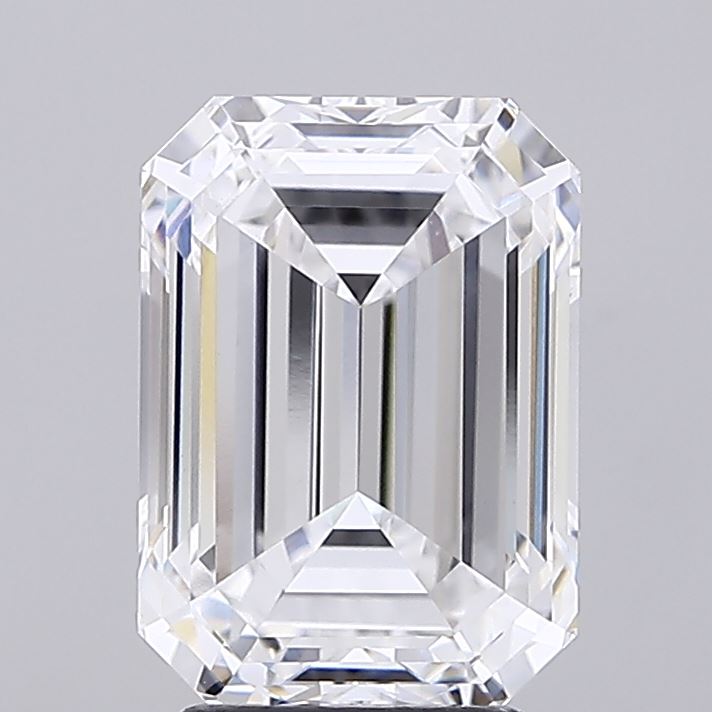 3.84ct Emerald · D · VVS2 · IGI