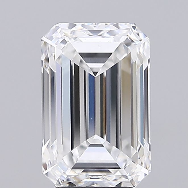 3.81ct Emerald · D · VVS2 · IGI