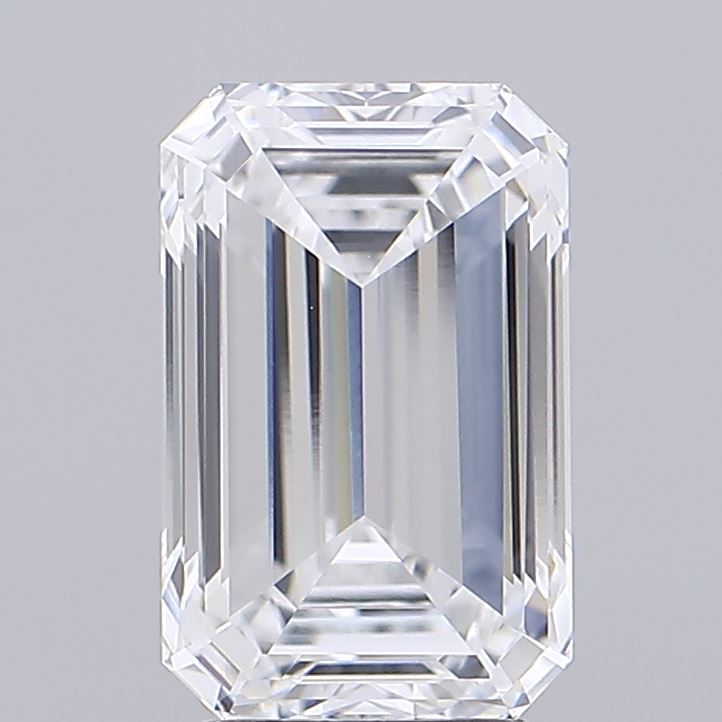 3.71ct Emerald · D · VVS1 · IGI