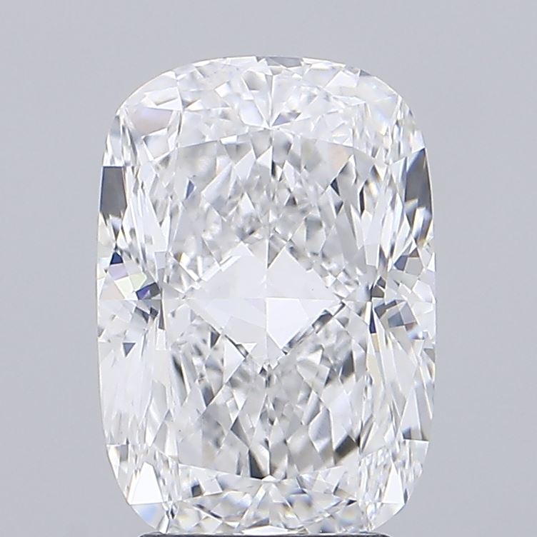 3.58ct Cushion · D · VVS2 · IGI