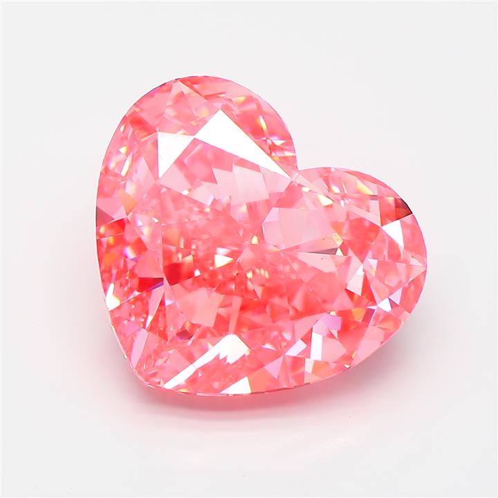 Heart 9.03ct Fancy Vivid Pink VS1