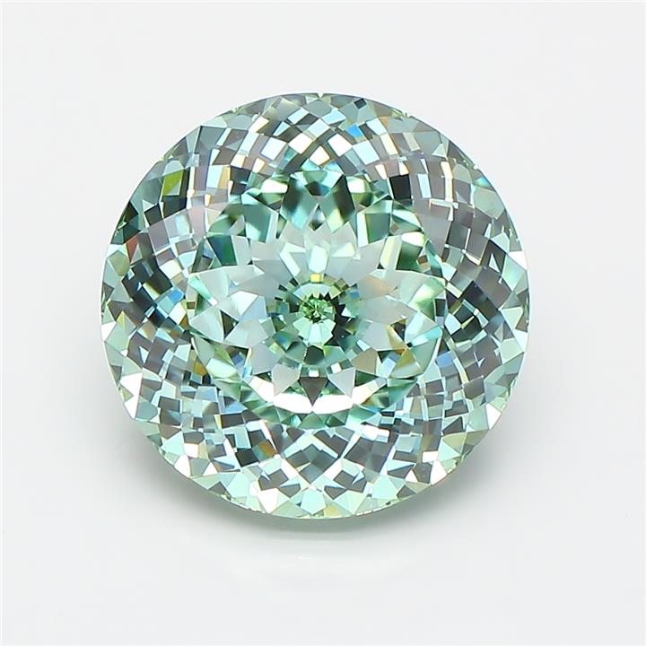 Portuguese 5.09ct Fancy Vivid Green VVS2