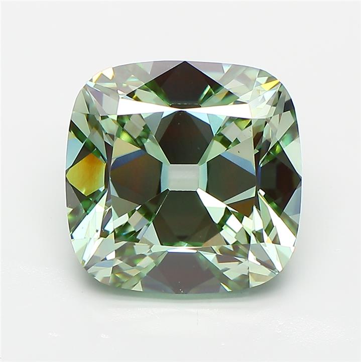Old Miner 5.02ct Fancy Vivid Green VS1