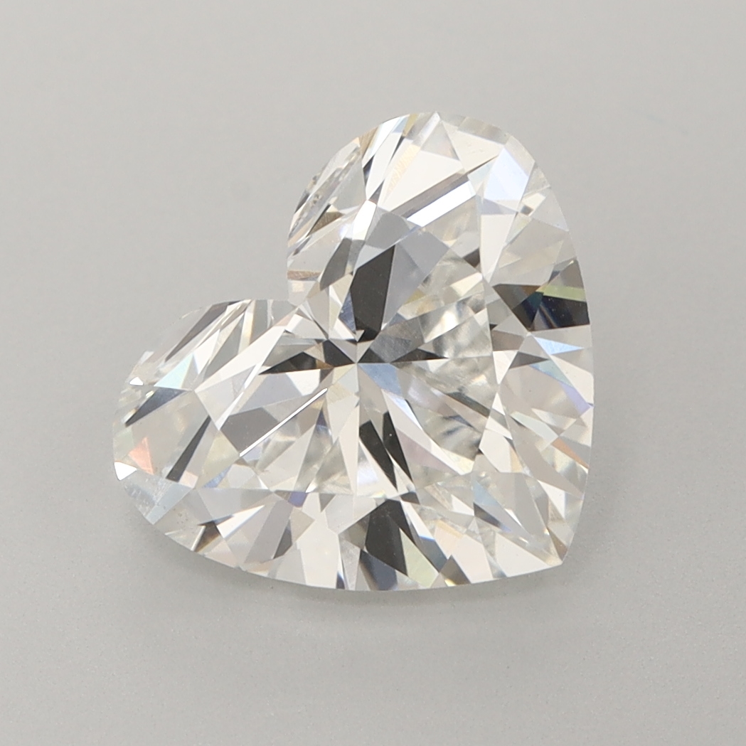 3.30ct Heart Lab-Grown Diamond · F/VVS2