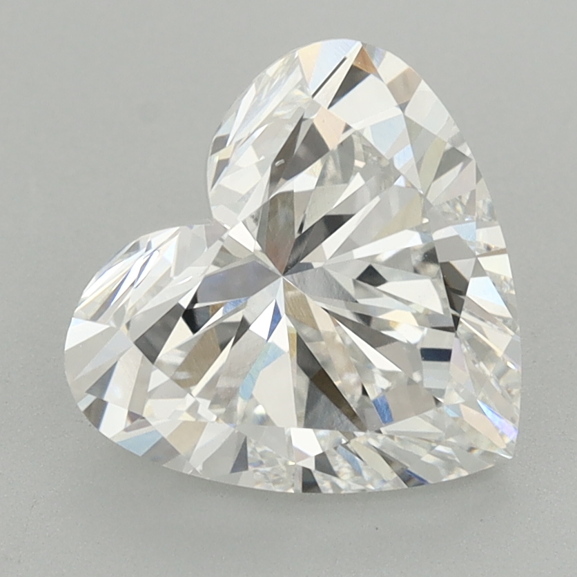2.82ct Heart Lab-Grown Diamond · F/VVS2