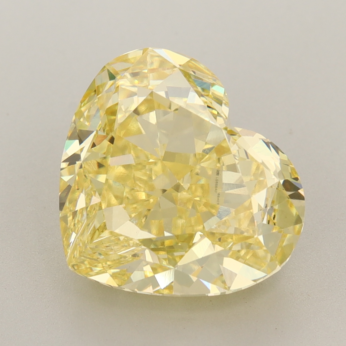 Heart 6.52ct Fancy Vivid Yellow VVS2