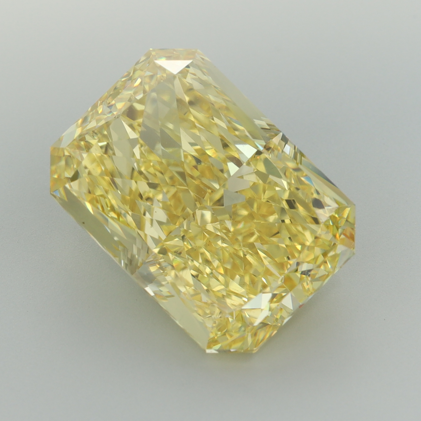 Radiant 11.5ct Fancy Vivid Yellow VVS2