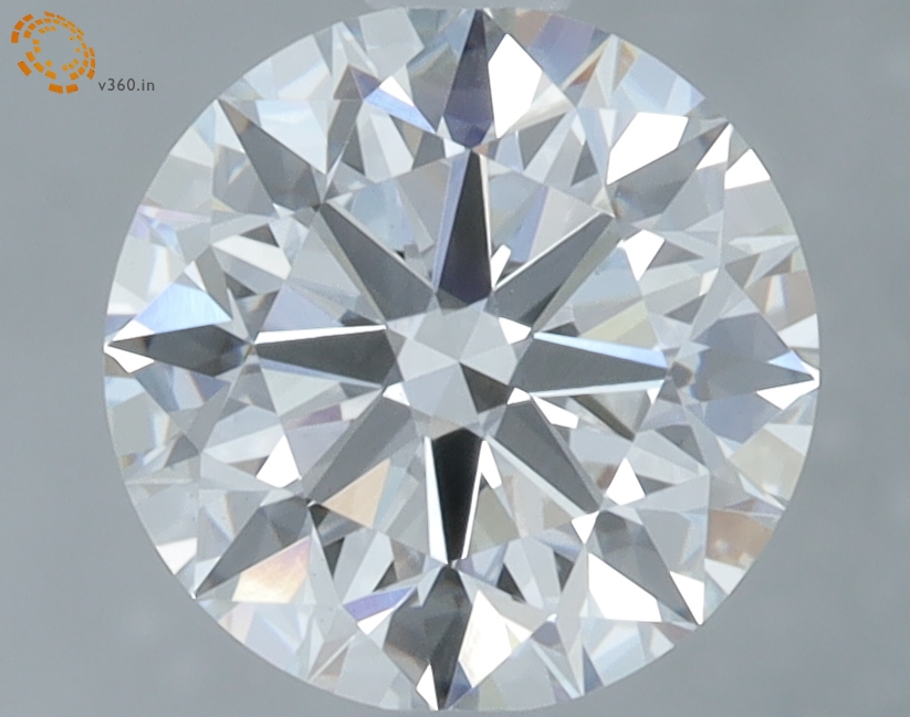 1.5 Carat Round Cut Lab Diamond