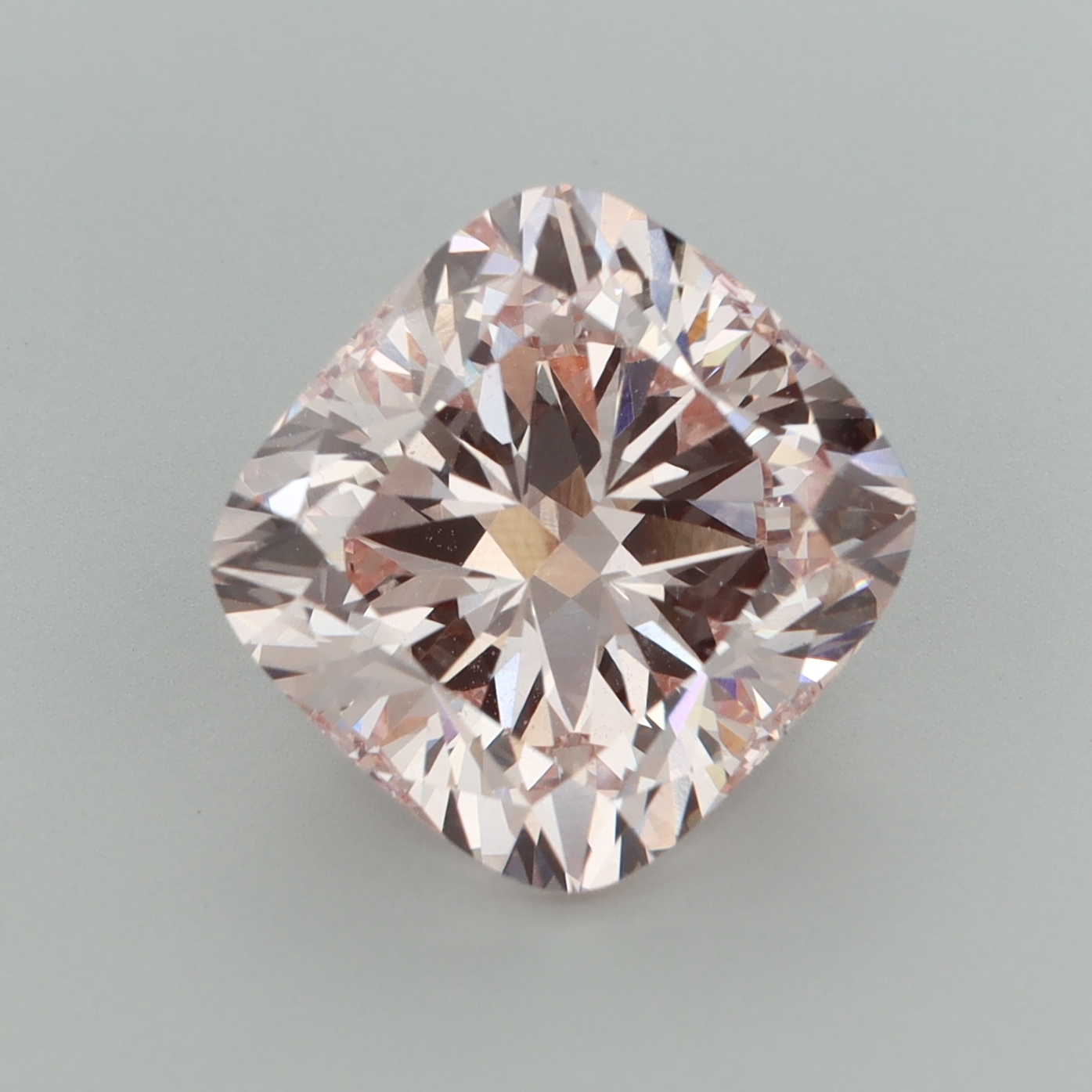 Cushion 6.50ct Fancy Intense Pink VS1