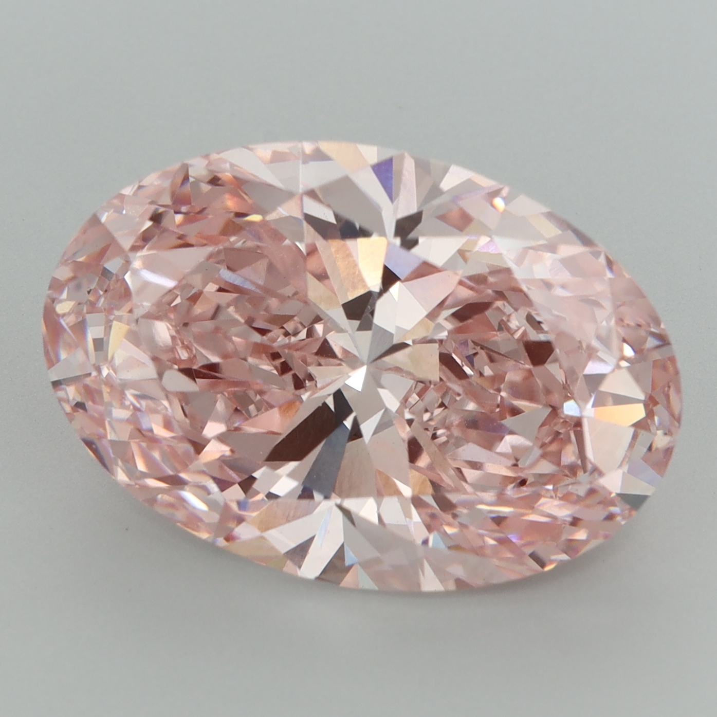 Oval 10.3ct Fancy Vivid Pink VS1